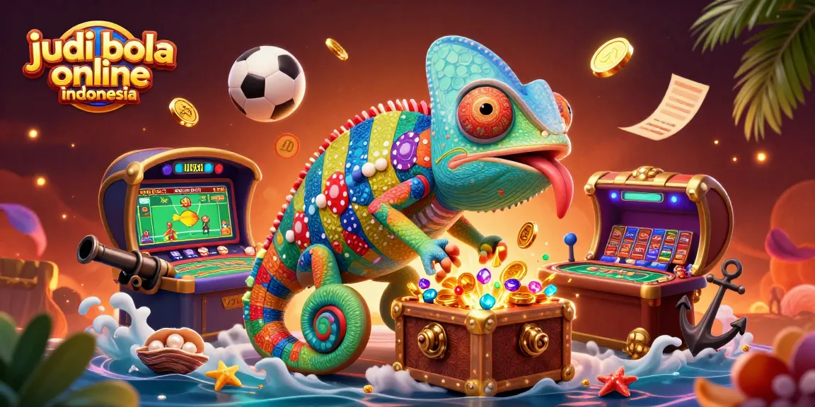 Engage with judi bola online indonesia as the colorful chameleon casino owner captures attention, combining energetic sports elements and thrilling betting.