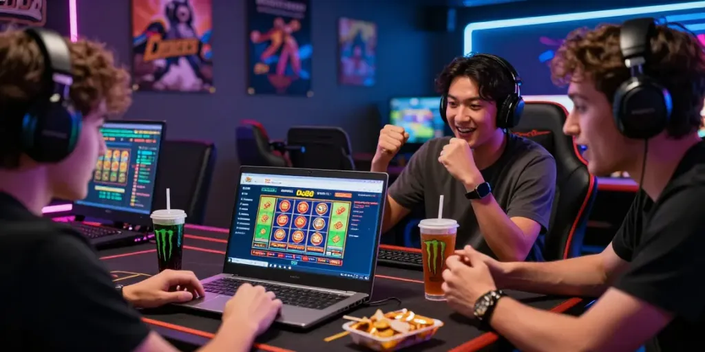 Players engaged in online gaming excitement at Du88.