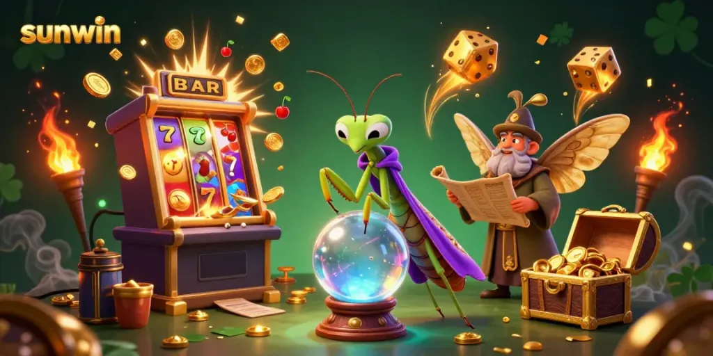 Experience the thrill with sunwin’s vibrant slot game busting with coins and lucky symbols.