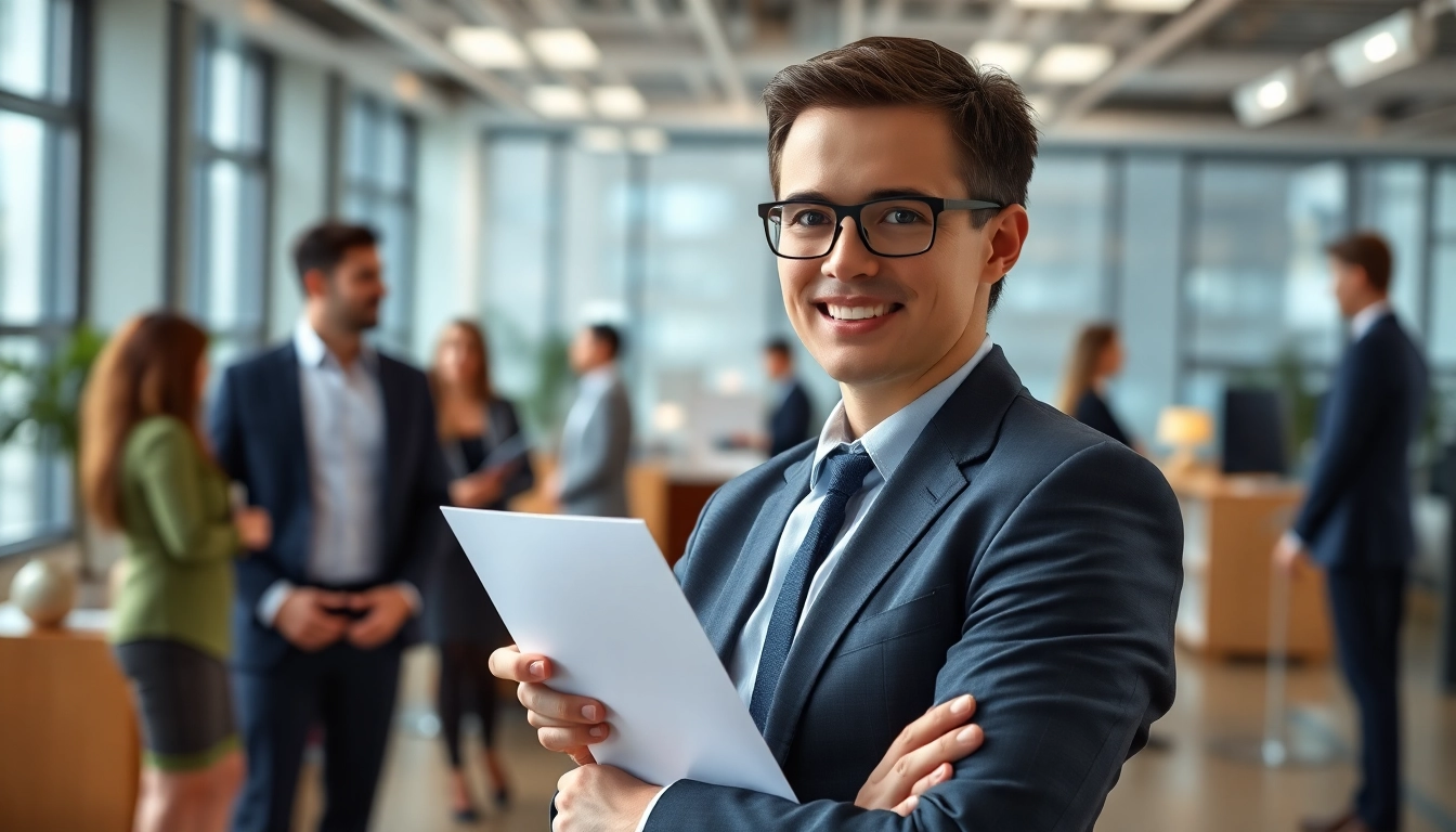 Headhunter Ingenieure vermittelt Ingenieure erfolgreich in einem modernen Büro.