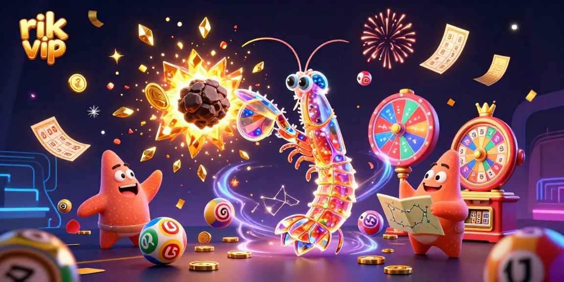 rik vip showcases a galactic samurai amid explosive lottery fun and winning chances